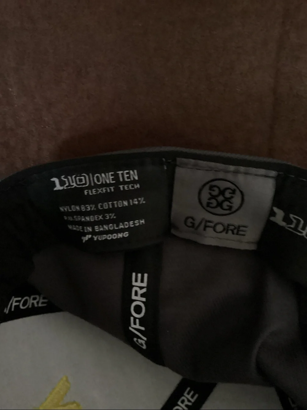 G/Fore Gainey Gals Golf Hat Grey Adjustable - Picture 3 of 5